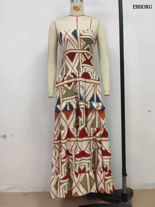 EH197 Lady Vacation Dress