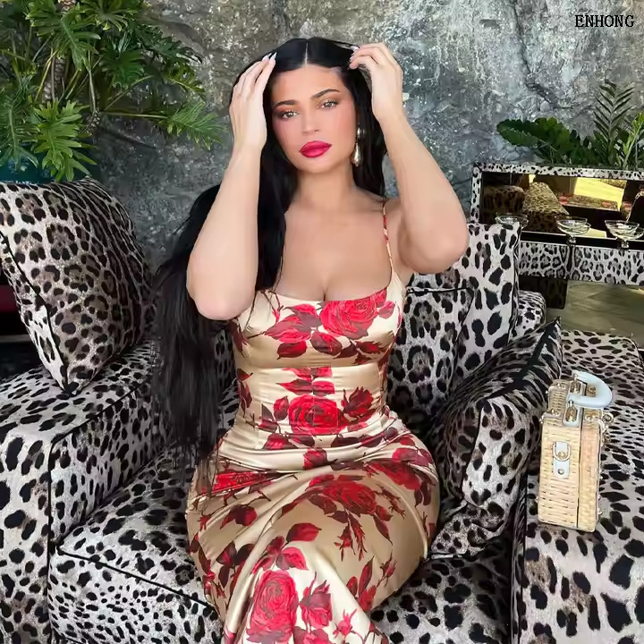 EH205 Women Printed Bodycon Dress