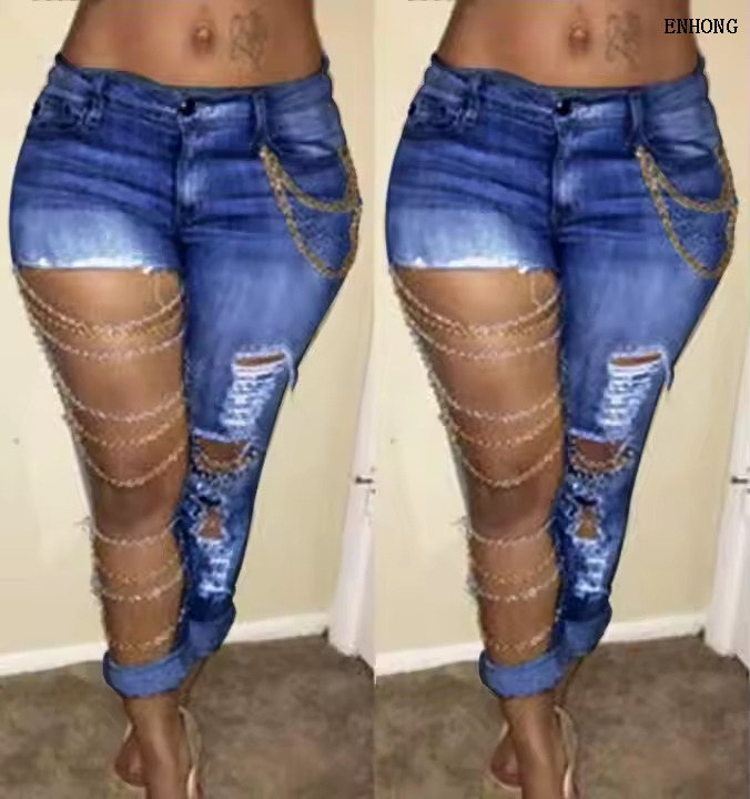 EH230 Women Denim Pants