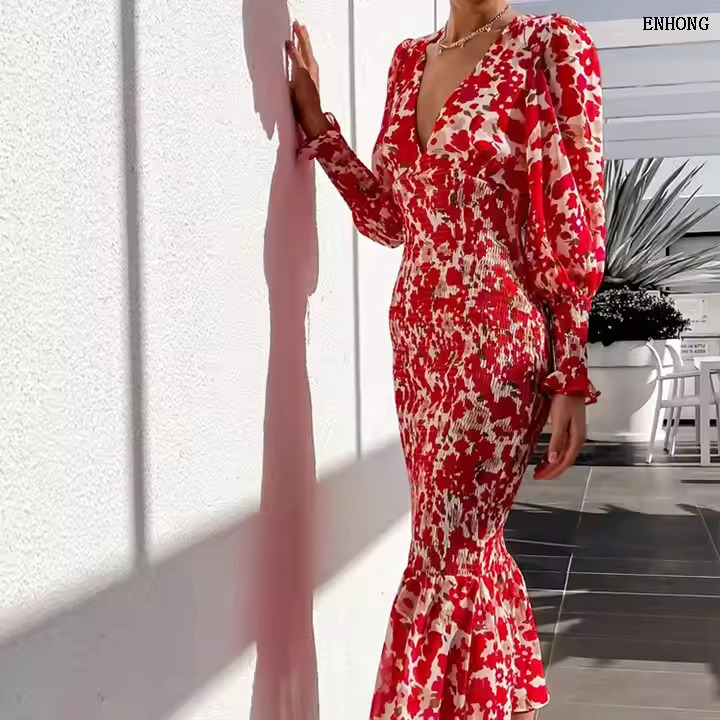 EH202 Women Mermaid Dress