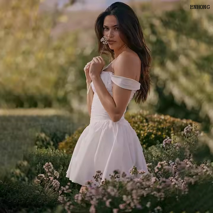EH231 Women Simple Dress