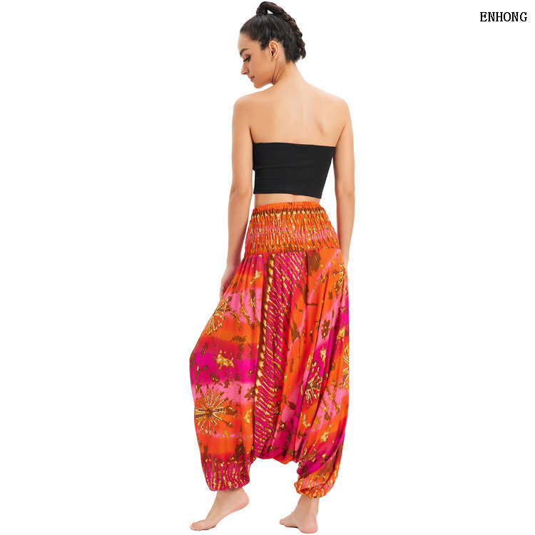 EH167 Ladies' High-waisted Pants