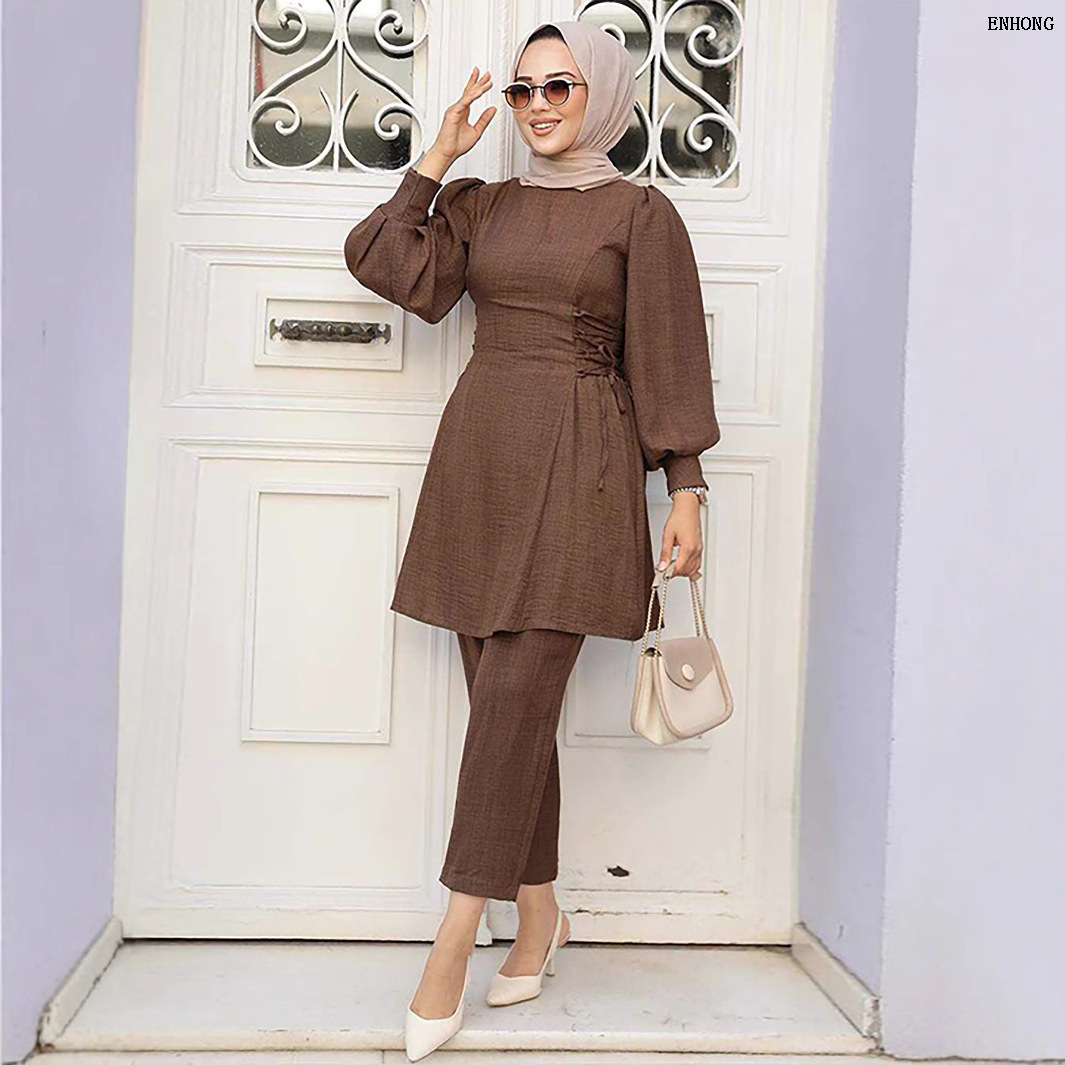 EH134 Muslim Casual Suit