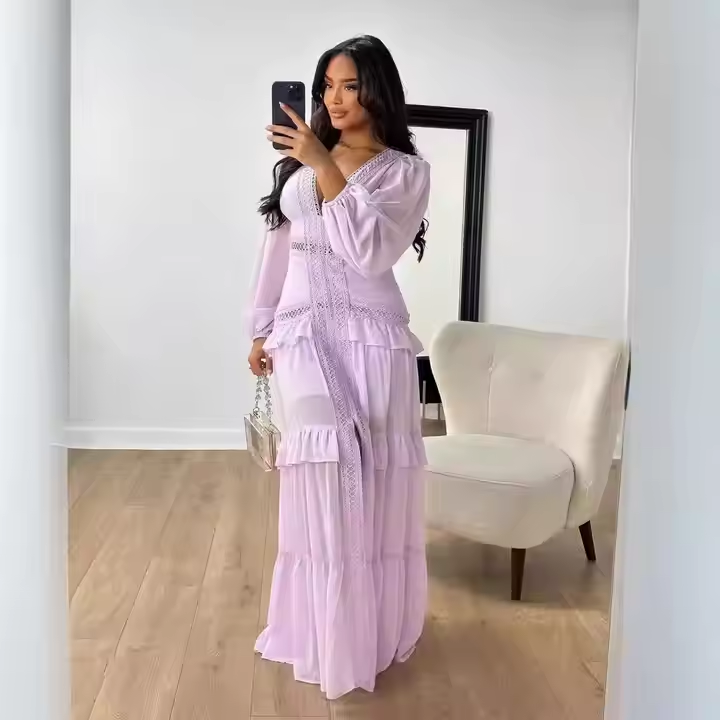 EH61 Women Chiffon Dress