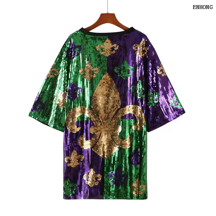 EH239 Women Sequin Dress