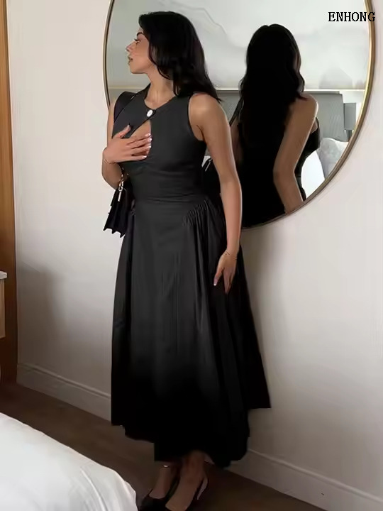 EH234 Female Hollow Out Dress
