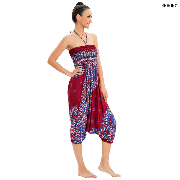 EH180 Women's Printed Yoga Pants