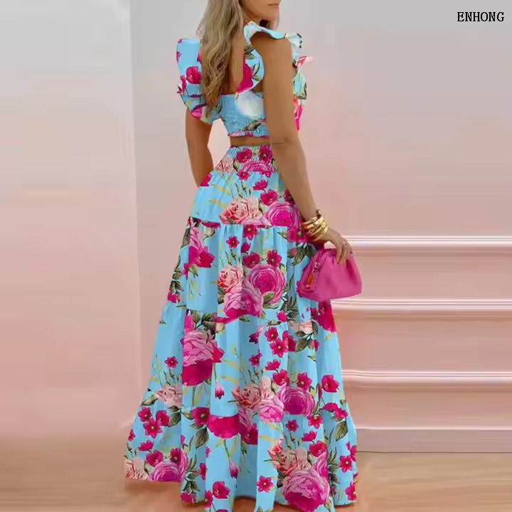 EH219 Womens Maxi Skirts