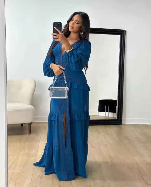 EH61 Women Chiffon Dress