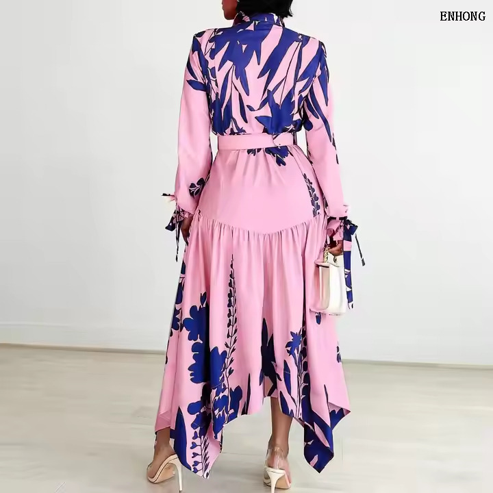 EH238 Women Printed Dress 