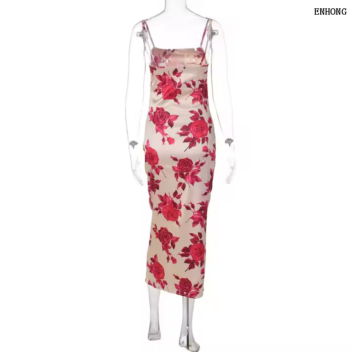 EH205 Women Printed Bodycon Dress