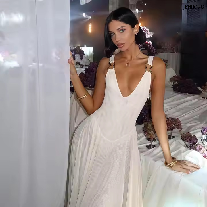 EH194 Woman See Through Dress