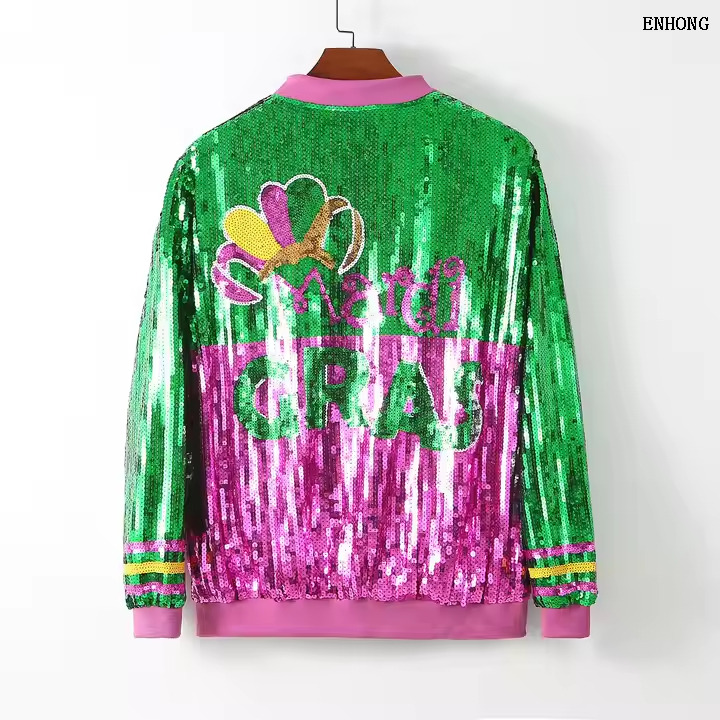 EH246 Women Sequins Jackets 