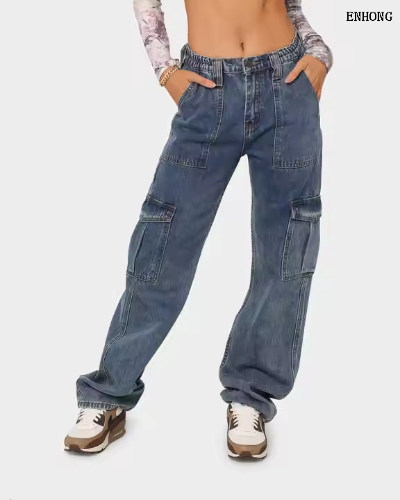 EH237 Women Denim Trousers