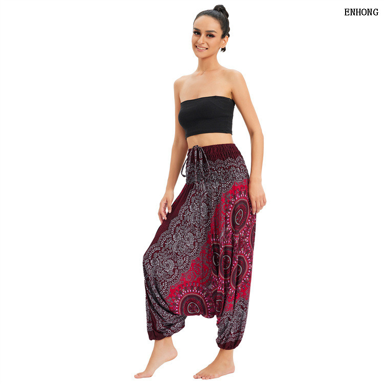 EH183 Ladies Wear High-waisted Pants
