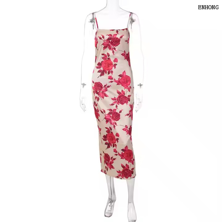 EH205 Women Printed Bodycon Dress